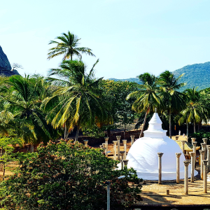 White temple view