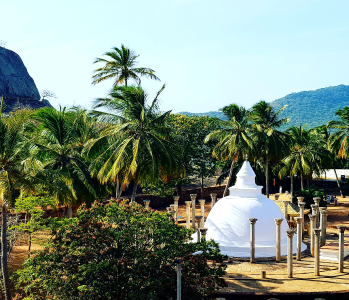 White temple view